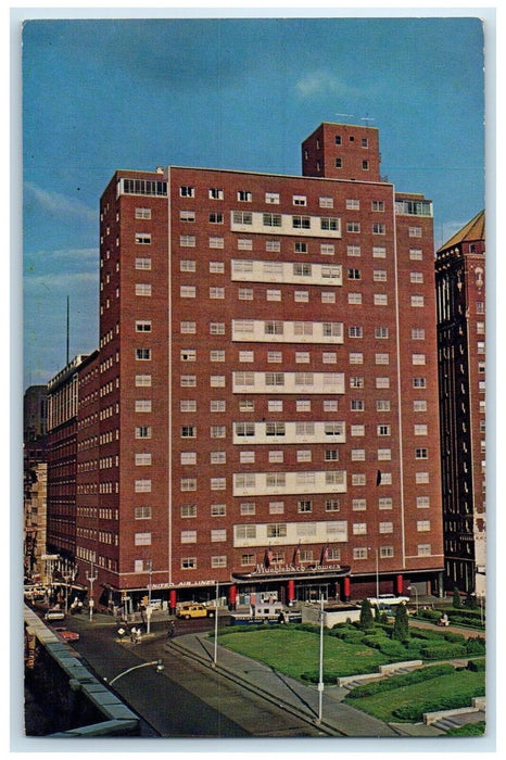 c1960 Hotel Muehlebach Towers Building Kansas City Missouri MO Unposted Postcard