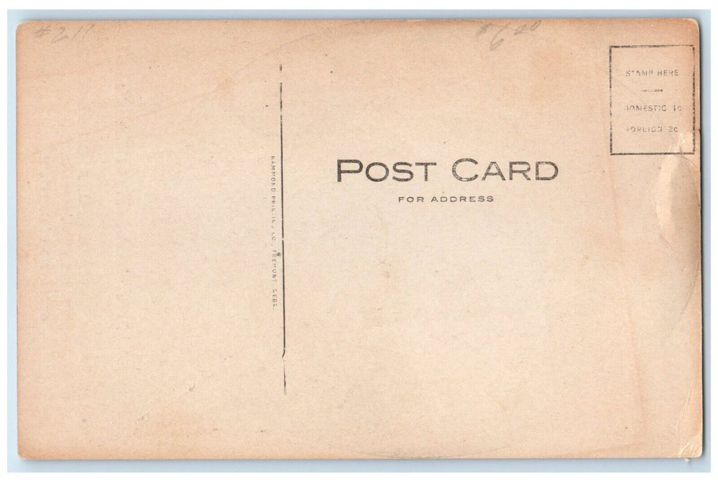 c1940 Arpi Male Quartet Gustavus Adolphus College St. Peter Minnesota Postcard