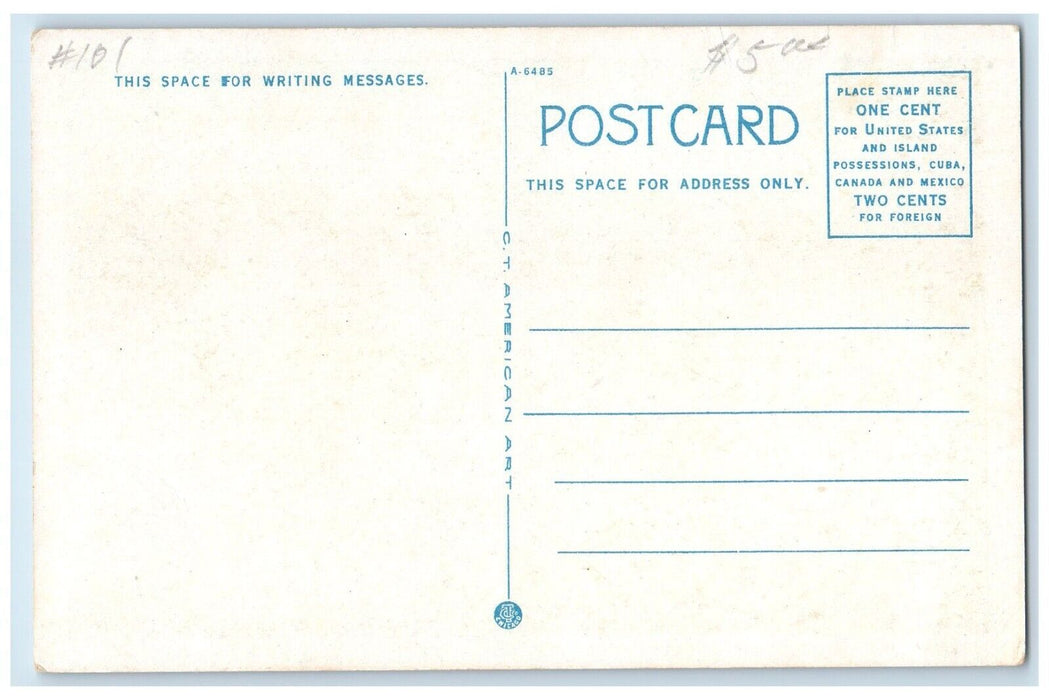 c1930 State Soldiers Home Exterior Steamer Lake Minneapolis Minnesota Postcard