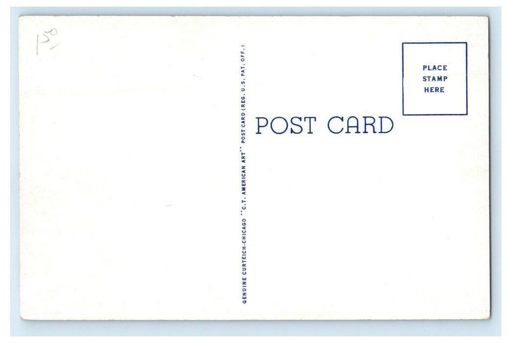 c1940s Amana High School Amana Colonies Middle Amana Iowa IA Postcard