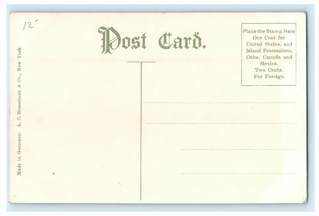 1920 Corner of Dorrance and Westminster Street, Rhode Island RI Postcard