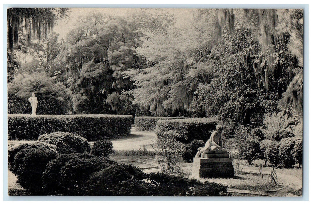 c1940's Hancock and Beach Ovals Brookgardens South Carolina SC Postcard