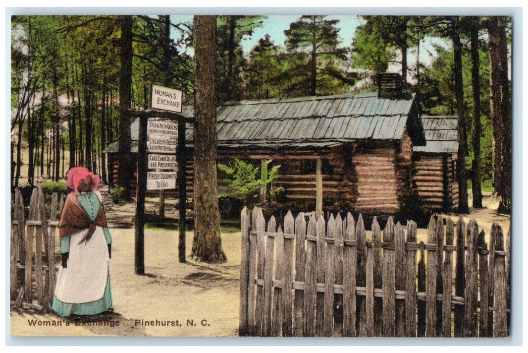 c1910 Woman's Exchange Premier Winter Resort Pinehurst North Carolina Postcard