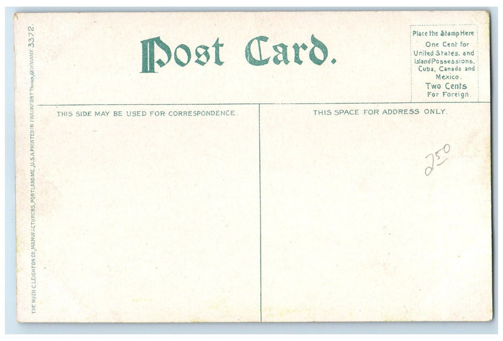 c1910 Chemung River Mountain House Horse Carriage Road Elmira New York Postcard