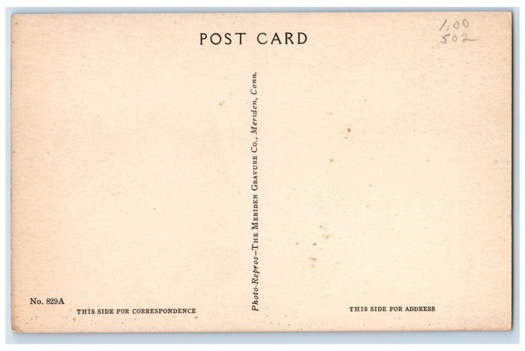 c1940 Dane Farm Center Harbor Red Hill Lake Winnipesaukee New Hampshire Postcard