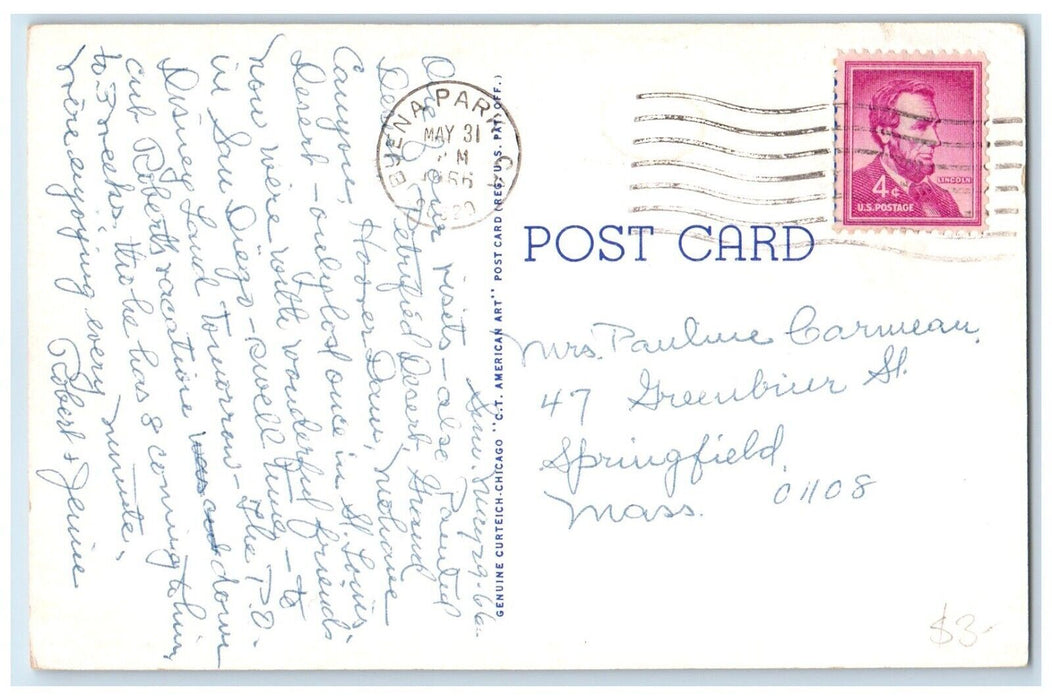 1920 Will Rogers Tomb Garden Exterior Monument Park Claremore Oklahoma Postcard