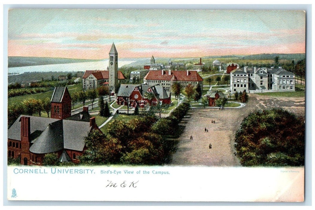 c1905 Birds Eye View Campus Cornell University Raphael Tuck & Sons NY Postcard