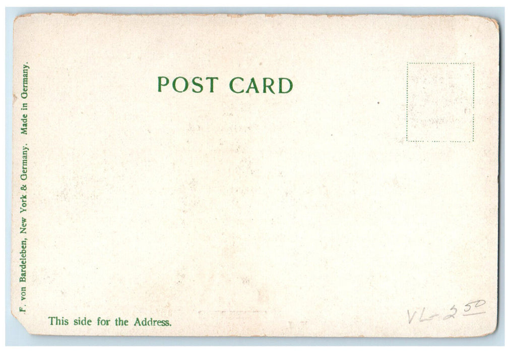 c1905 Holmhurst Hotel Atlantic City New Jersey NJ Antique Unposted Postcard