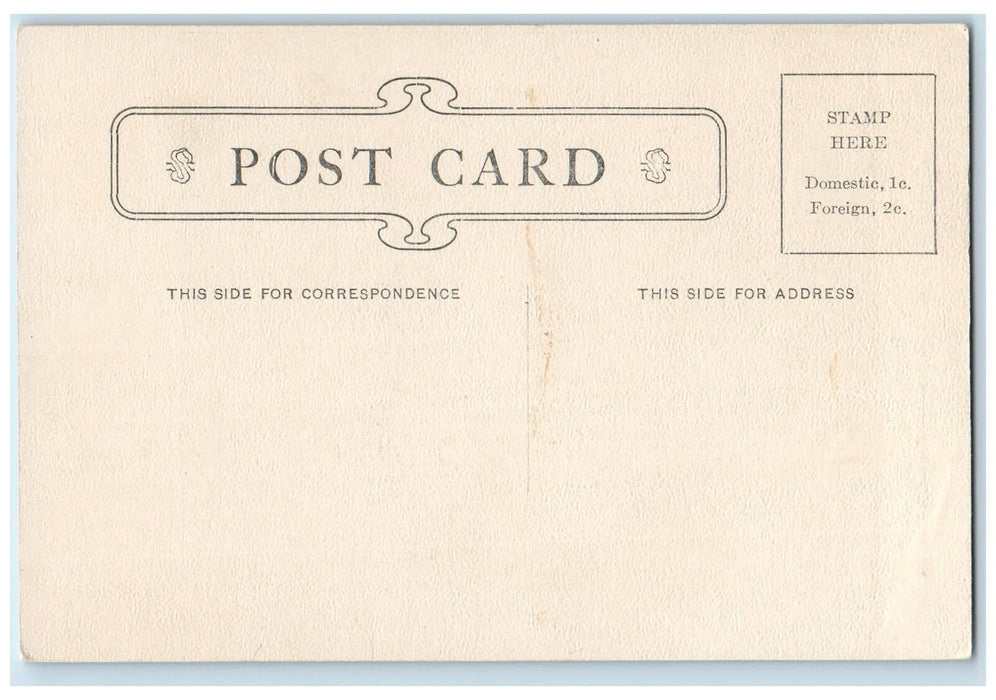 c1905s East Side High School Warren Avenue Saginaw Michigan MI Unposted Postcard