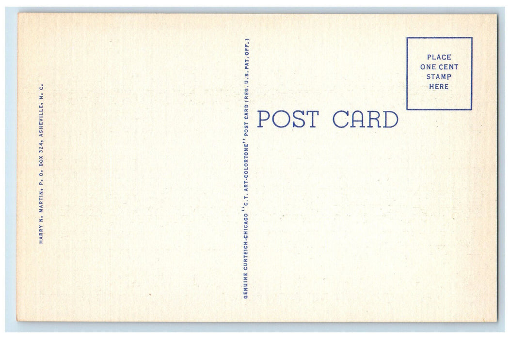 c1940's Douglas Dam Located Near Sevierville Tennessee TN Vintage Postcard
