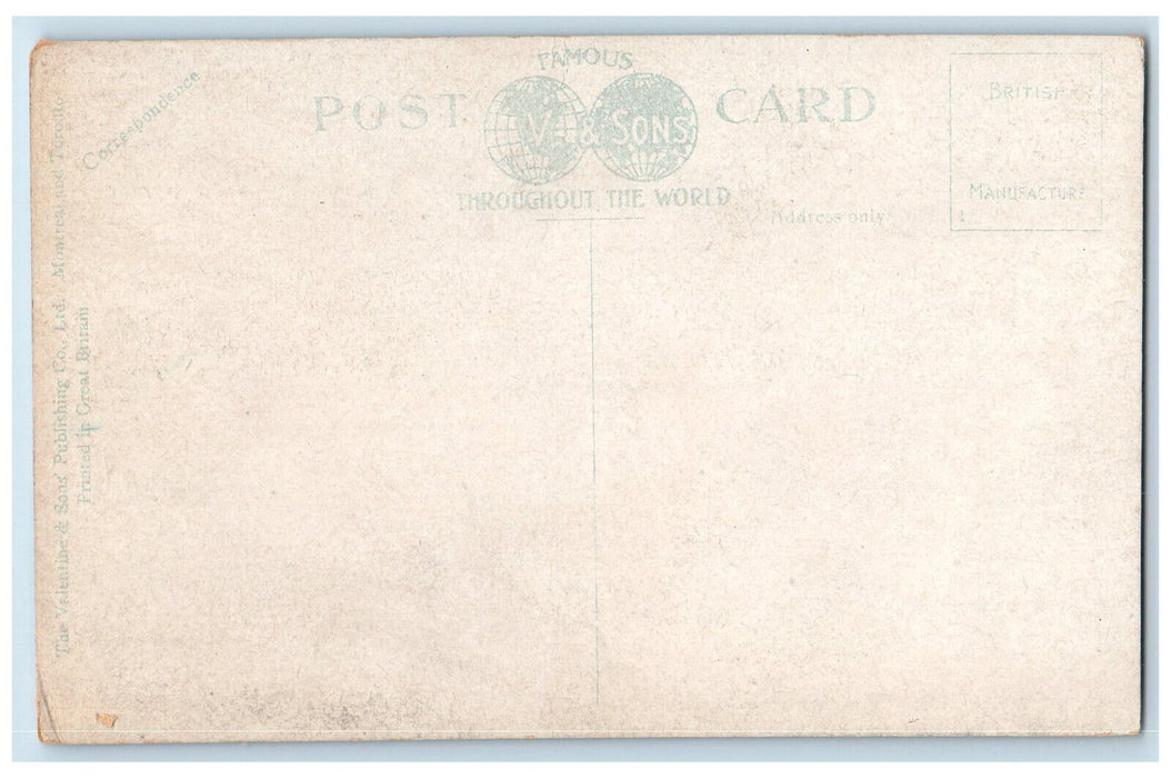 c1910 King Edward Hotel Building Toronto Ontario Canada V & Sons Postcard