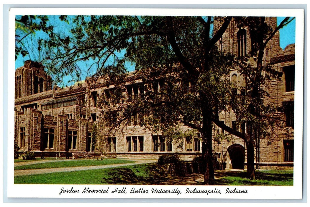 Arthur Jordan Memorial Hall Butler University Medical Indianapolis IN Postcard