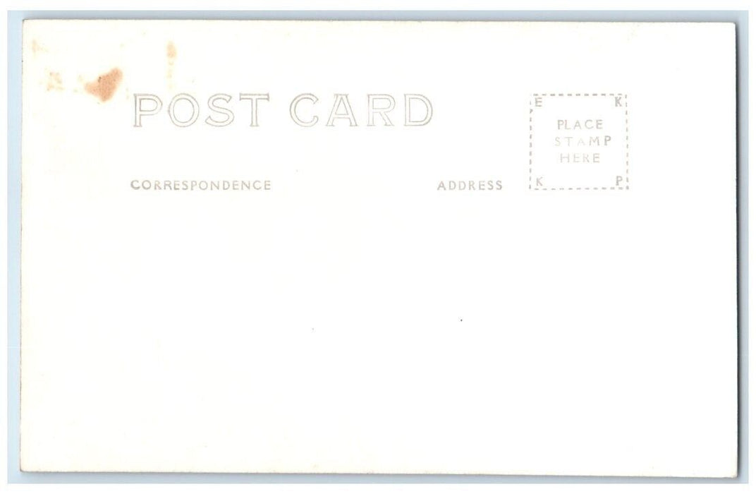 1935 Death Location Pere Marquette View Ludington MI RPPC Photo Postcard