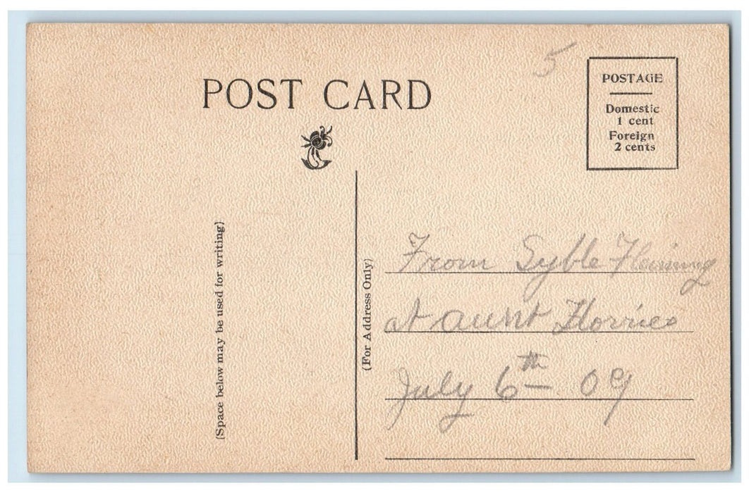 c1910s Creighton Medical School Exterior Omaha Nebraska NE Unposted Postcard