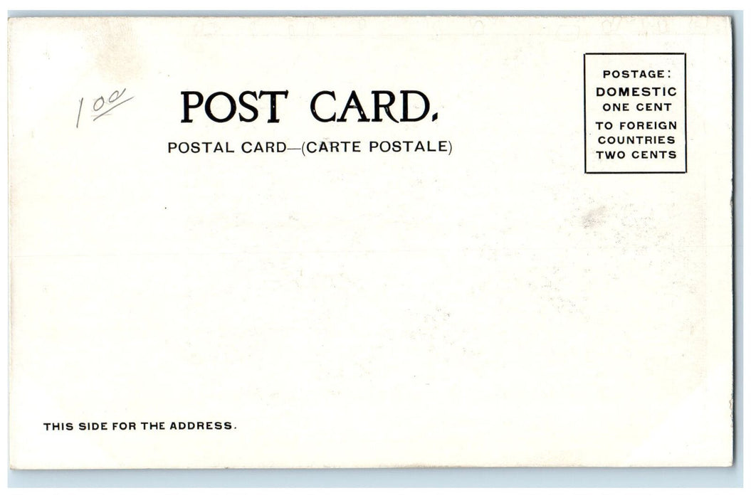 c1905s City Hall Court House & Bee Building Omaha Nebraska NE Unposted Postcard