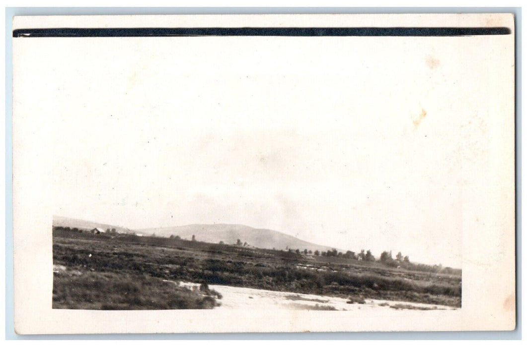 c1910's Candid Photo From Observation North Comet Ltd NPR Railroad RPPC Postcard