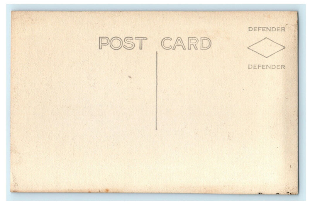 c1910 View at Newfound Lake New Hampshire NH RPPC Photo Postcard