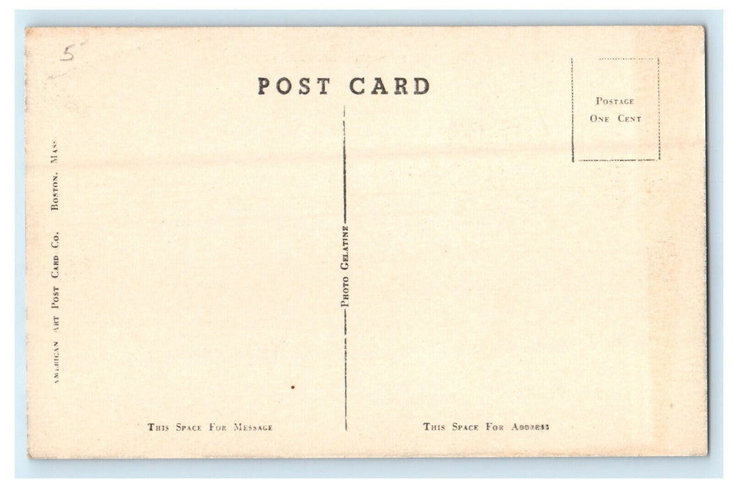 1922 High School View, Biddeford, Maine ME Unposted Antique Postcard