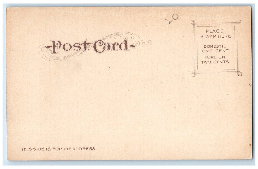 c1905 Arcade Stanford University Exterior Building School California CA Postcard