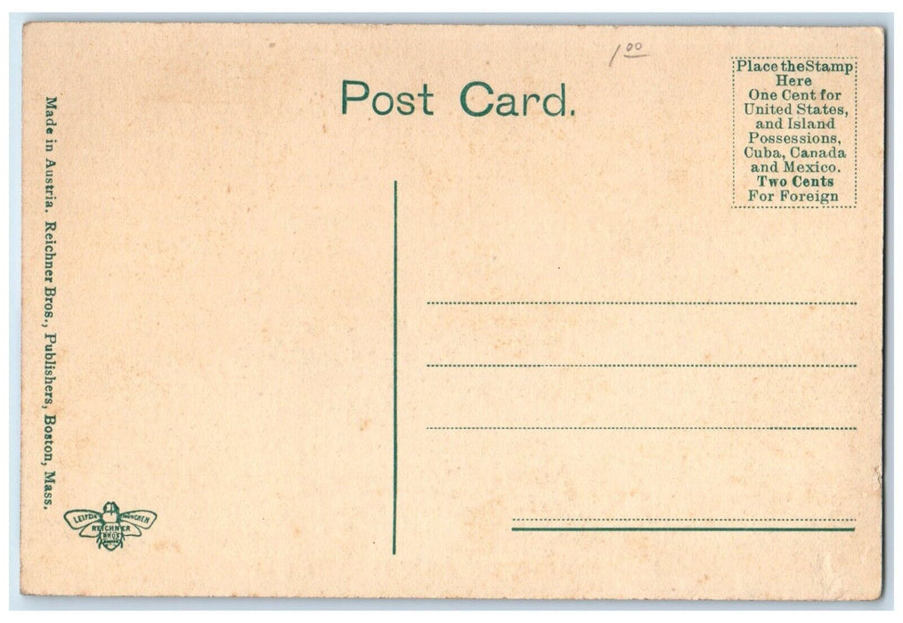 c1910 Horace Greeley Birth-Place House Field Amherst New Hampshire NH Postcard