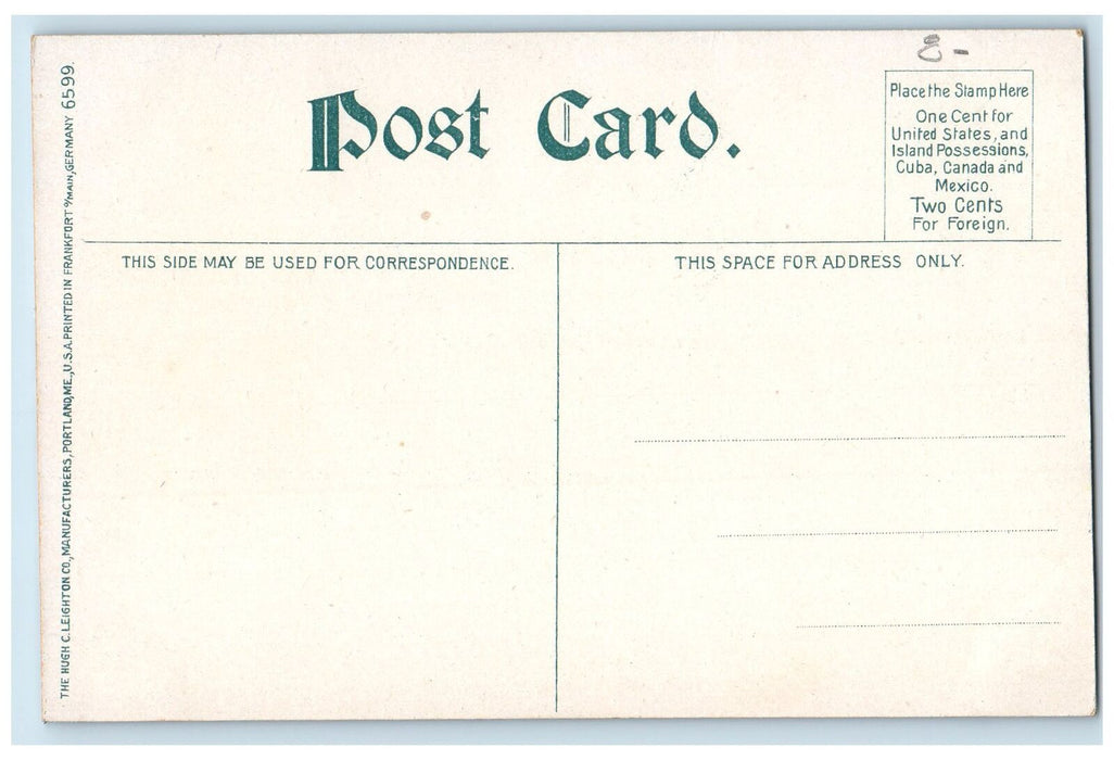 c1950's Union Depot Train Station Railroad Passenger Atchison Kansas KS Postcard