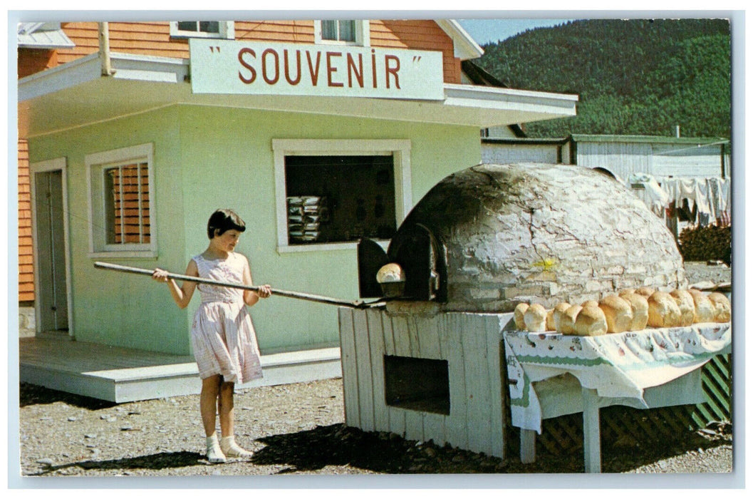 c1960's Picturesque Bread Oven Grande Vallee Quebec Canada Vintage Postcard