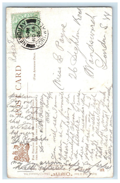 1904 Castles of Great Britain Windsor Castle Oilette Tuck Art Postcard