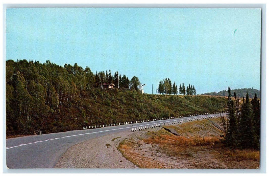 c1950's Hudson's Bay Company Wawa Ontario Canada Advertising Postcard