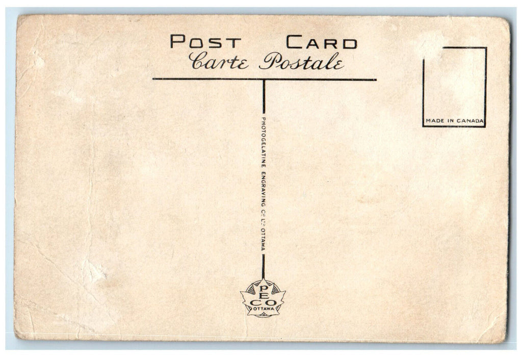 c1950's Evangeline's Well French Willows Grand Pre Nova Scotia Canada Postcard
