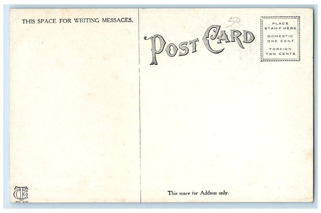 Athletic Pavilion House Tree-lined Exterior Scene Iowa City, Iowa IA Postcard