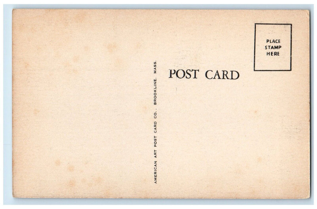 Old Emerson House Built 1638 Ipswich Massachusetts MA Unposted Vintage Postcard