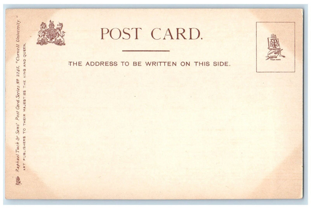1905 Front View Sage College Cornell University NY Raphael Tucks & Sons Postcard