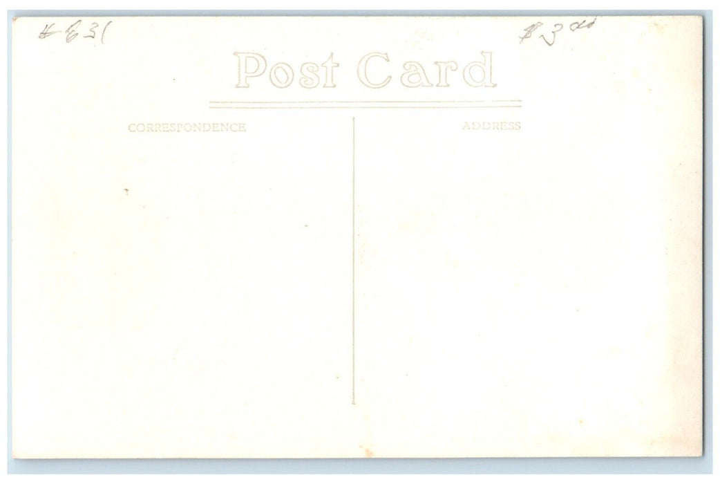 c1910's View Of Bull Shoals Dam Arkansas AR RPPC Photo Unposted Antique Postcard