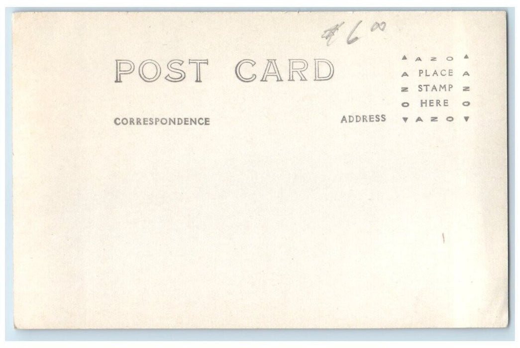 c1920's City Light & Power Plant View Stockton Kansas KS RPPC Photo Postcard