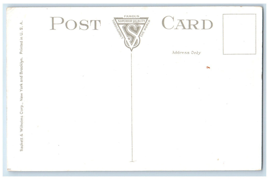 c1930's General Post Office Camp Devens Ayer Massachusetts MA Postcard