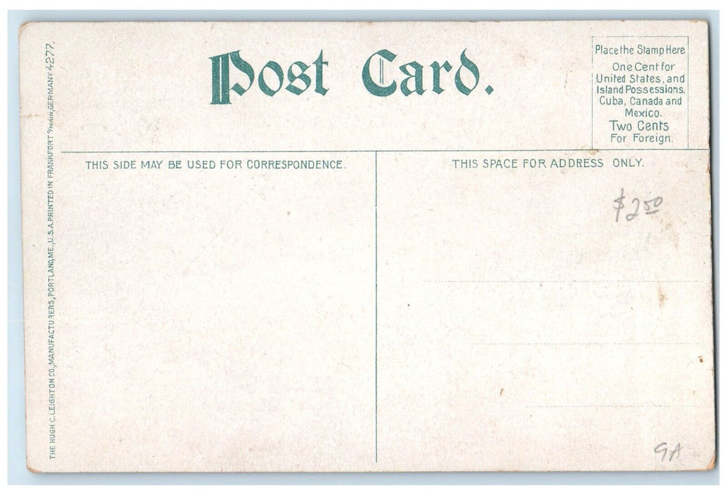 c1910 Exterior View New Hampshire State Hospital Concord New Hampshire Postcard