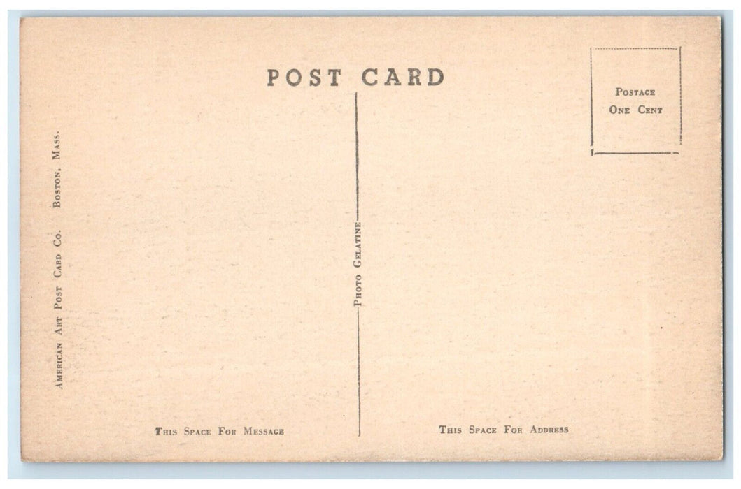 c1940 Agassiz Gymnasium Fay Radcliffe College Cambridge Massachusetts Postcard