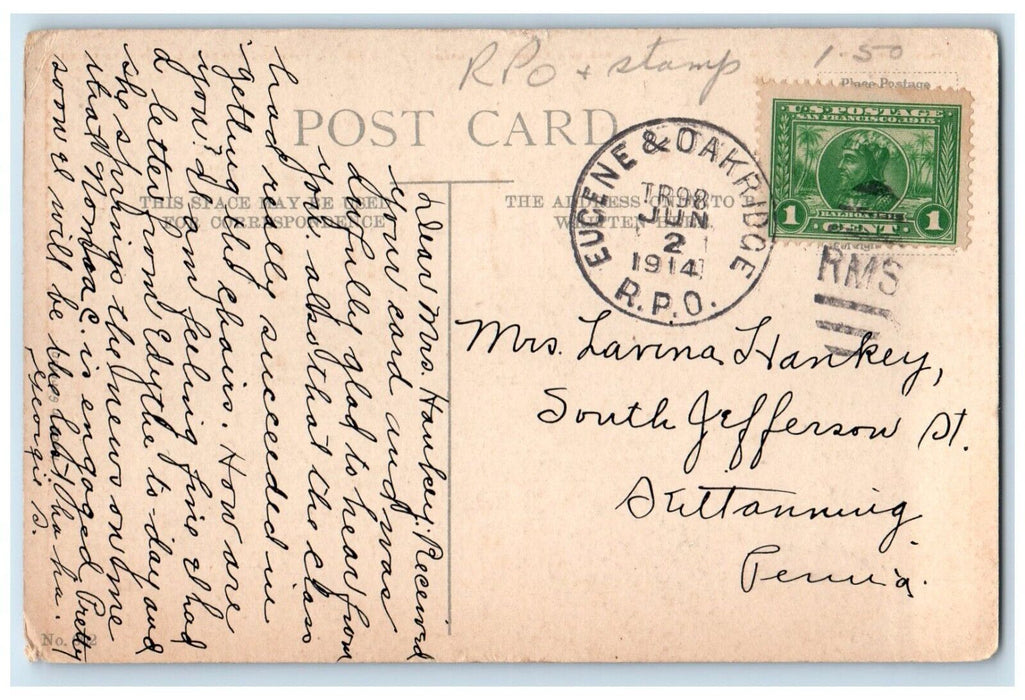 1914 Seining Salmon Columbia River Horse Carriage Oregon Antique Posted Postcard