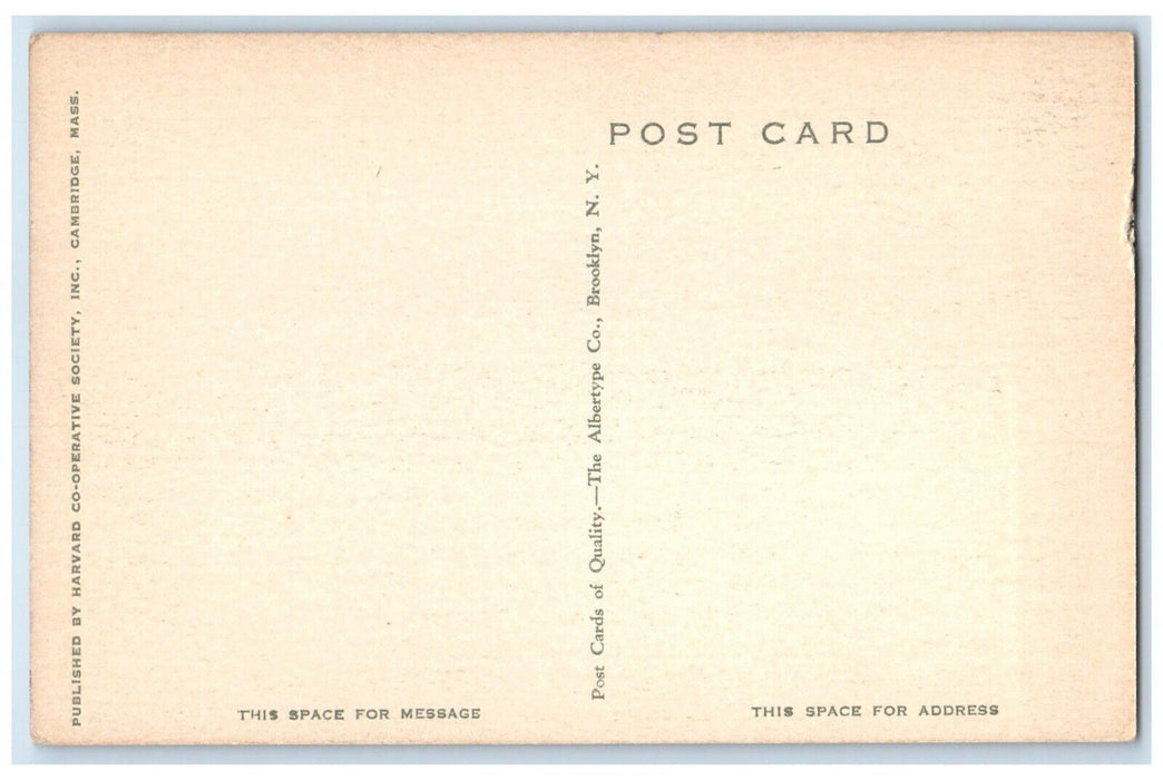 1940 Exterior View Eliot Hall Radcliffe College Cambridge Massachusetts Postcard