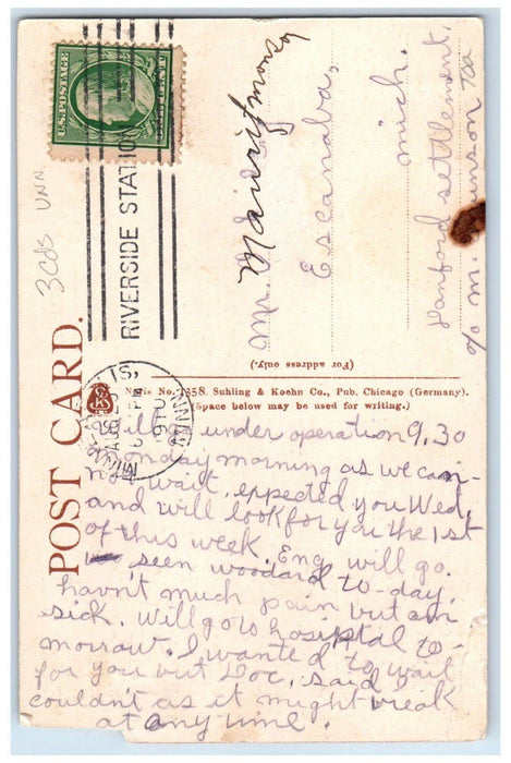 1910 Donaldson's Glass Block Building Stores Minneapolis Minnesota MN Postcard