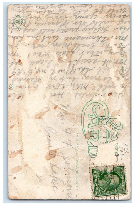 c1910's Iron Drill In Operation Near Brainerd Minnesota MN Antique Postcard