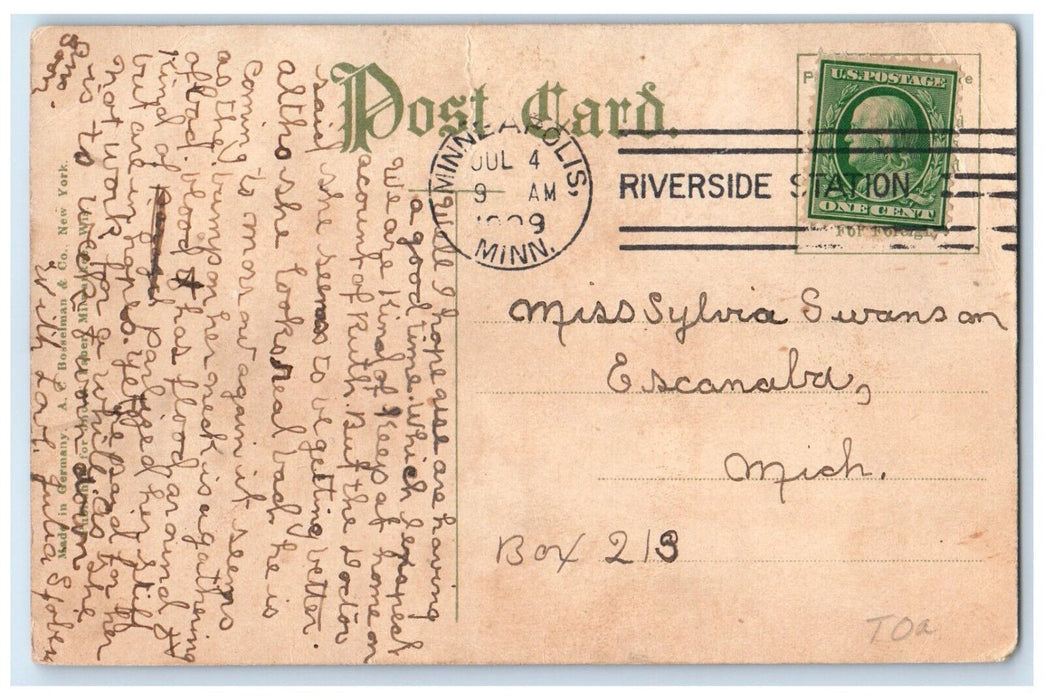 Engineering Bldg. Armory And Campus University Of Minnesota Minneapolis Postcard