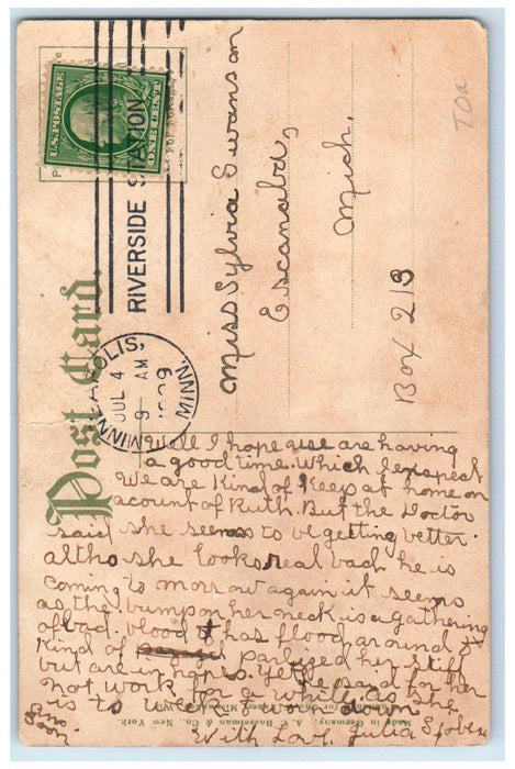 Engineering Bldg. Armory And Campus University Of Minnesota Minneapolis Postcard