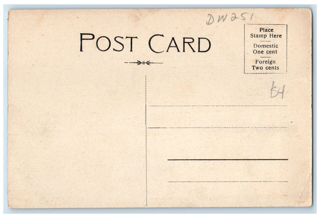 c1910 View of Mo. Pac Bridge Fort Smith Arkansas AK Antique Unposted Postcard