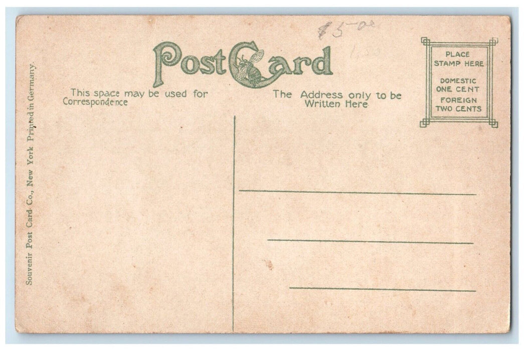 c1910 Silo Dairy Barn KSAC Horse Carriage Exterior Manhattan Kansas KS Postcard