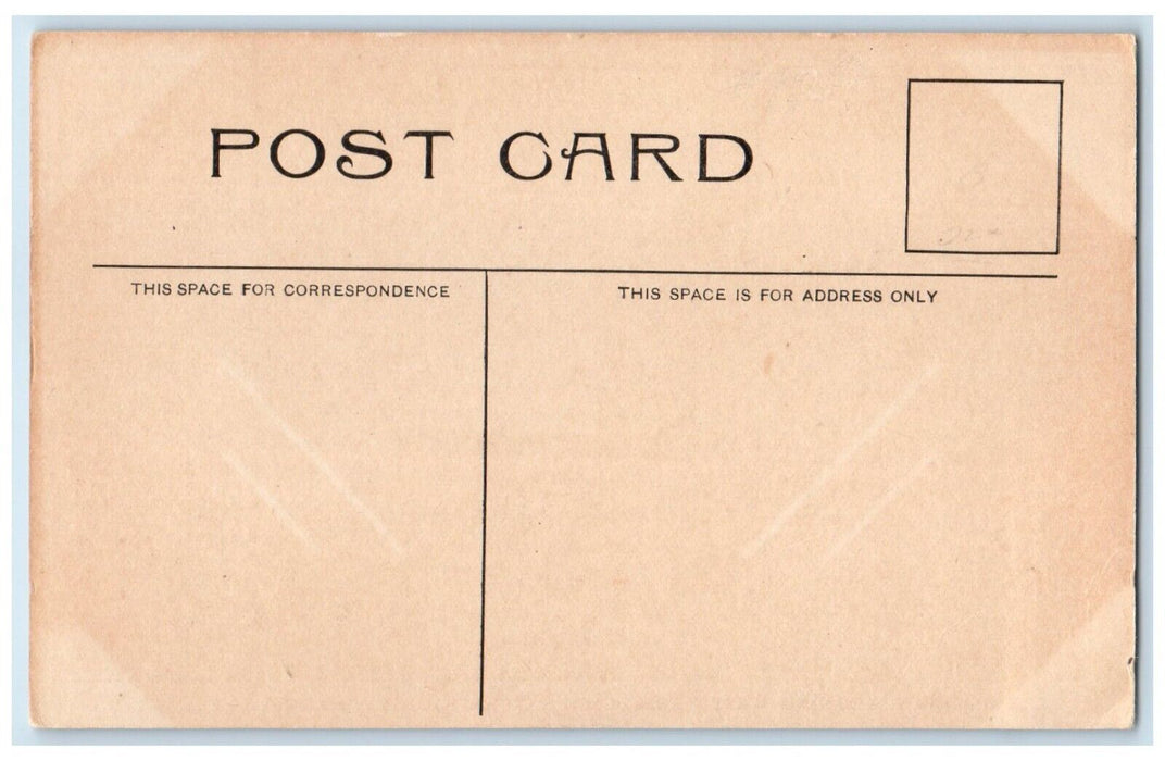 c1920 Broadway Looking West Puschs Cigar Factory Marysville Kansas KS Postcard