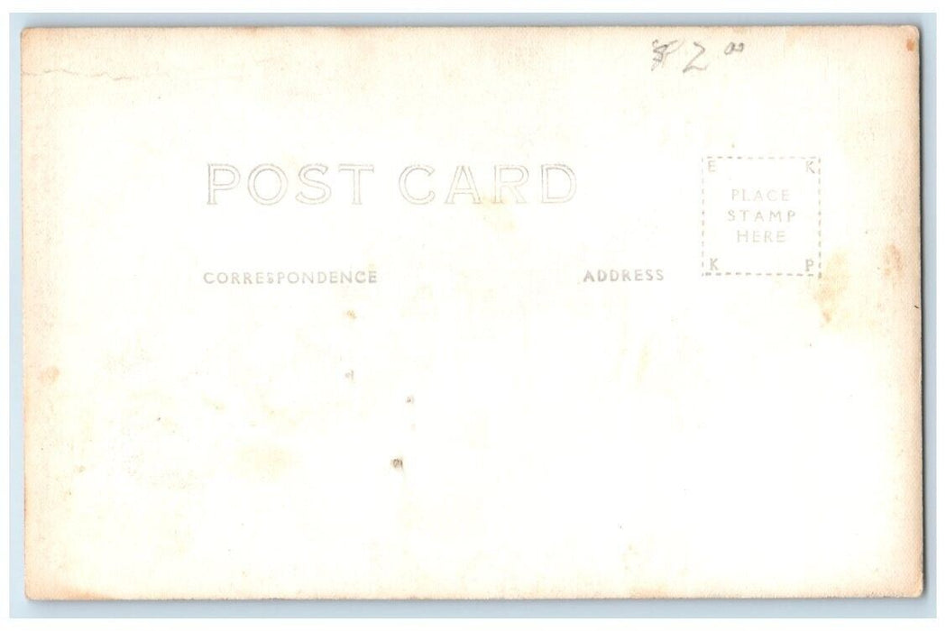 c1940's Lake Norconian Club Hotel Spa Resort Norco CA RPPC Photo Postcard