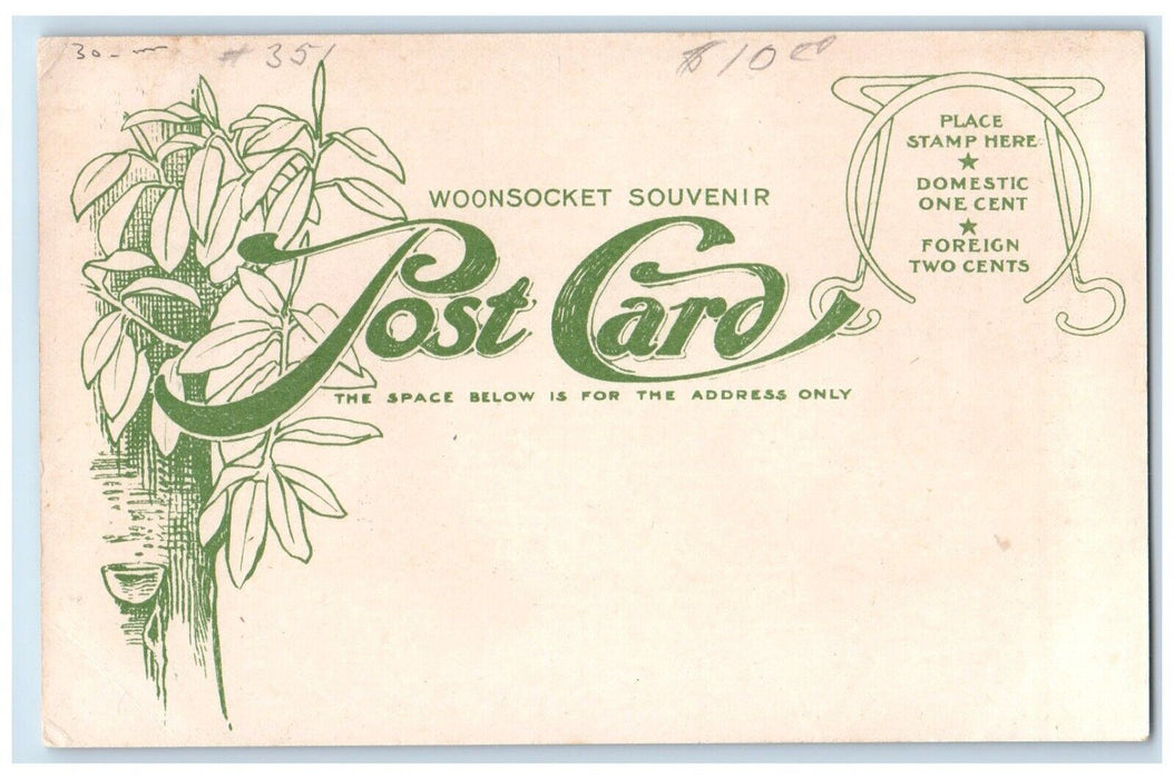 Footwear Of Nations Germany Woonsocket Rubber Co Dutch Shoe Advertising Postcard
