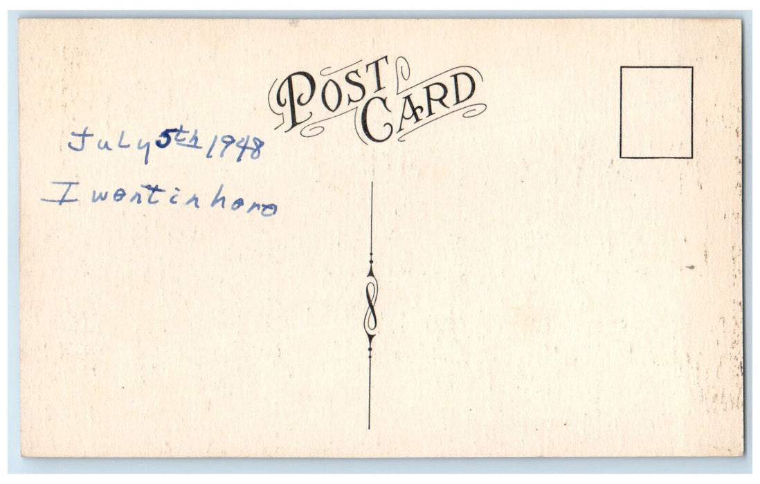 1948 Headquarters for Royal Worcester Victoria British Columbia Canada Postcard