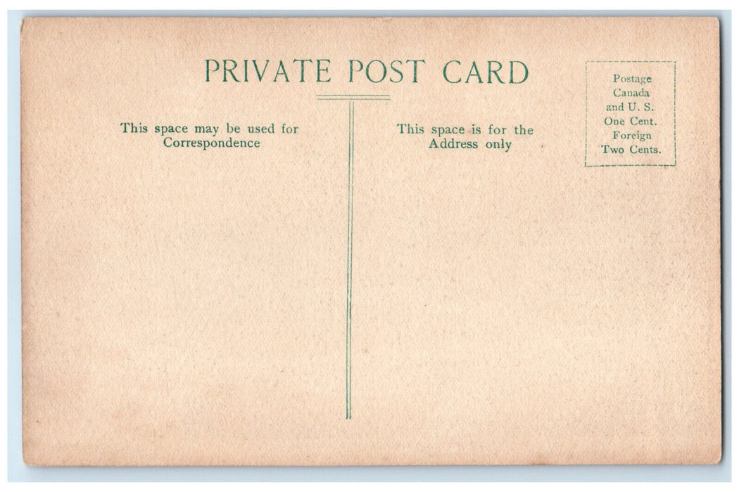 c1910 Lake Agness OR Lake In The Clouds Near Laggan Alberta Canada Postcard